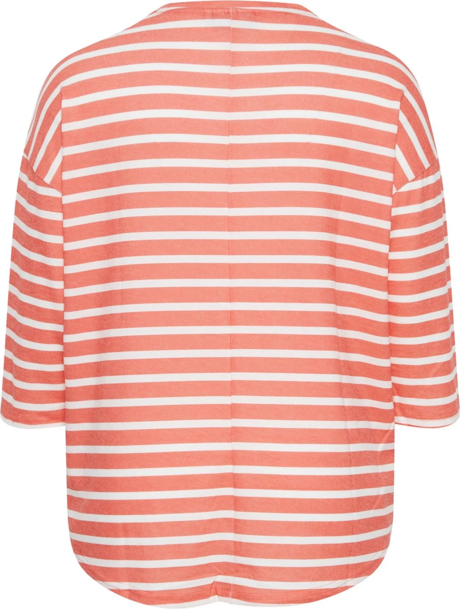 Fransa Plus Size Selection FPZIA TEE 1 Dames T-shirt - Maat 46/48 4 Fransa Plus Size Selection FPZIA TEE 1 Dames T-shirt - Maat 46/48 - Afbeelding 2