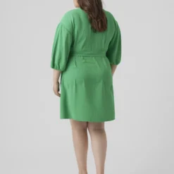 VERO MODA VMPYE 3/4 ABK DRESS WVN BTQ GA CUR Dames Jurk - Maat 54 -Pantalonix Verkoopwinkel 907x1200