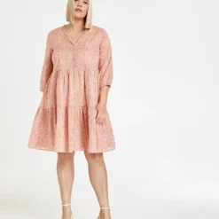 SAMOON Dames Zomerjurk Mellow Buff Gemustert-48 10 SAMOON Dames Zomerjurk Mellow Buff Gemustert-48 -Pantalonix Verkoopwinkel 923x1200 107