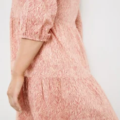 SAMOON Dames Zomerjurk Mellow Buff Gemustert-48 13 SAMOON Dames Zomerjurk Mellow Buff Gemustert-48 -Pantalonix Verkoopwinkel 923x1200 108