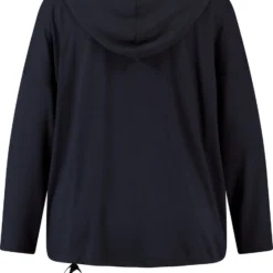 SAMOON Dames Hoodie Navy Gemustert-56 -Pantalonix Verkoopwinkel 923x1200 159