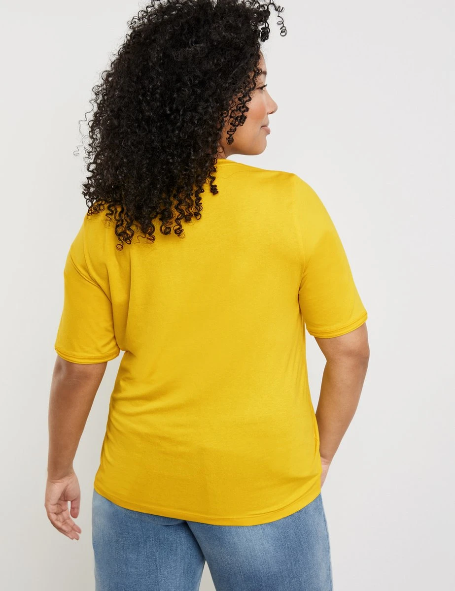 SAMOON Dames T-shirt Light Sun Gemustert-56 8 SAMOON Dames T-shirt Light Sun Gemustert-56 - Afbeelding 6