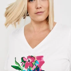 SAMOON Dames T-shirt White Gemustert.-50 8 SAMOON Dames T-shirt White Gemustert.-50 -Pantalonix Verkoopwinkel 923x1200 169