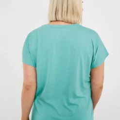 SAMOON Dames Shirt Met Korte Mouwen Atmosphere Gemustert-50 -Pantalonix Verkoopwinkel 923x1200 179