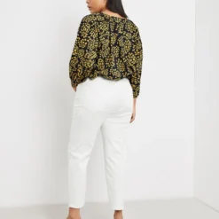 SAMOON Dames 7/8-jeans Betty Jeans White-46 -Pantalonix Verkoopwinkel 923x1200 234