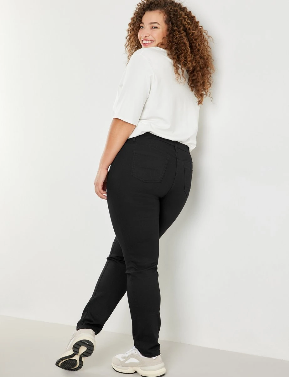 SAMOON Dames Stretchbroek Betty Black-52 11 SAMOON Dames Stretchbroek Betty Black-52 - Afbeelding 9