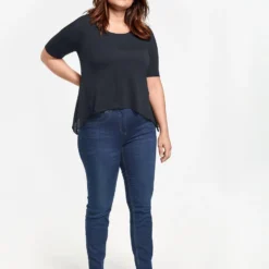 SAMOON Dames 5-pocket Jeans In 7/8 Lengte Betty Jeans Dunkelblau Denim-46 15 SAMOON Dames 5-pocket Jeans In 7/8 Lengte Betty Jeans Dunkelblau Denim-46 -Pantalonix Verkoopwinkel 923x1200 264