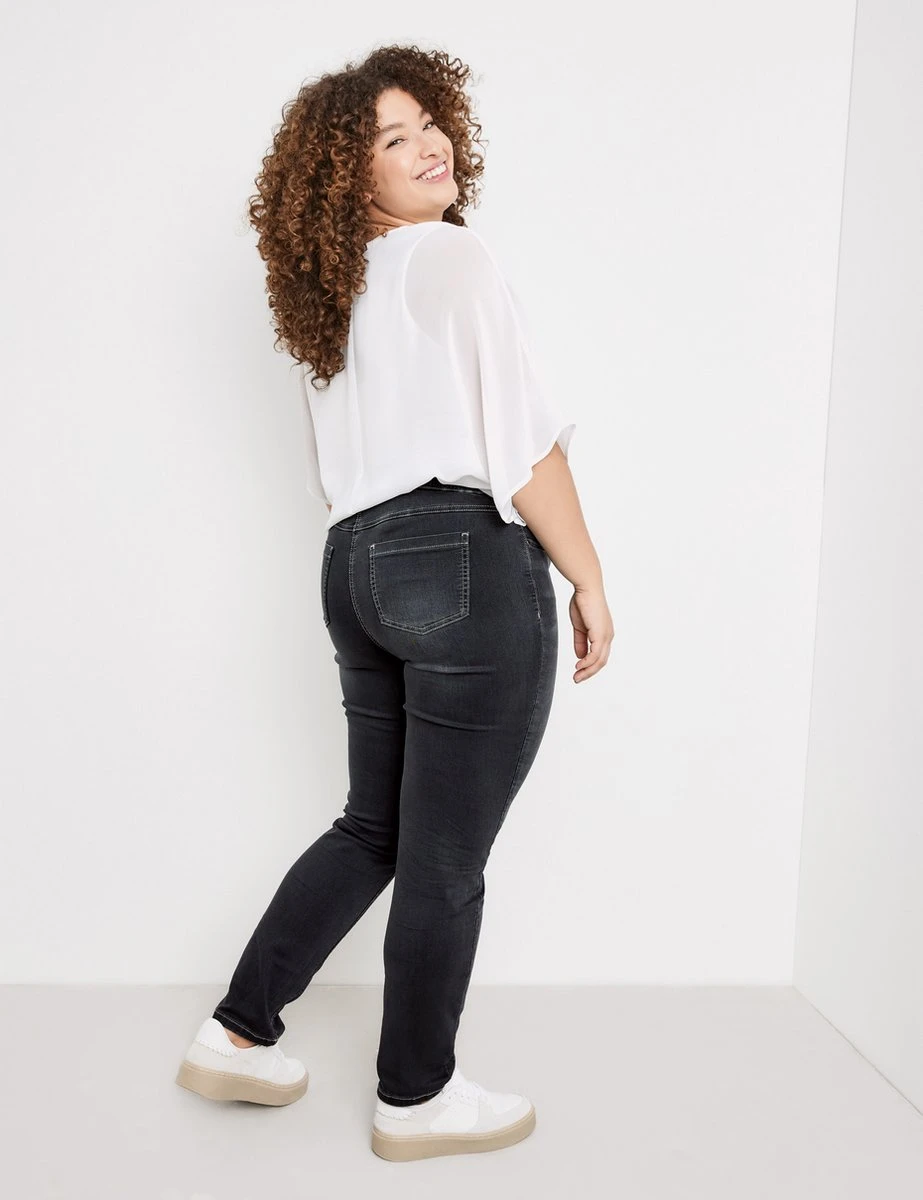 SAMOON Dames Jegging Lucy Black Denim-50 8 SAMOON Dames Jegging Lucy Black Denim-50 - Afbeelding 6