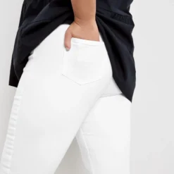 SAMOON Dames 5-pocket-jeans Betty Jeans White-42 13 SAMOON Dames 5-pocket-jeans Betty Jeans White-42 -Pantalonix Verkoopwinkel 923x1200 314