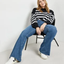 SAMOON Dames 5-pocket-jeans Betty Jeans Dark Blue Denim-46 10 SAMOON Dames 5-pocket-jeans Betty Jeans Dark Blue Denim-46 -Pantalonix Verkoopwinkel 923x1200 317