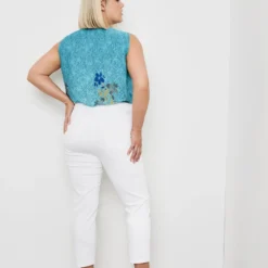 SAMOON Dames 7/8-jeans Betty Jeans White-44 13 SAMOON Dames 7/8-jeans Betty Jeans White-44 -Pantalonix Verkoopwinkel 923x1200 325