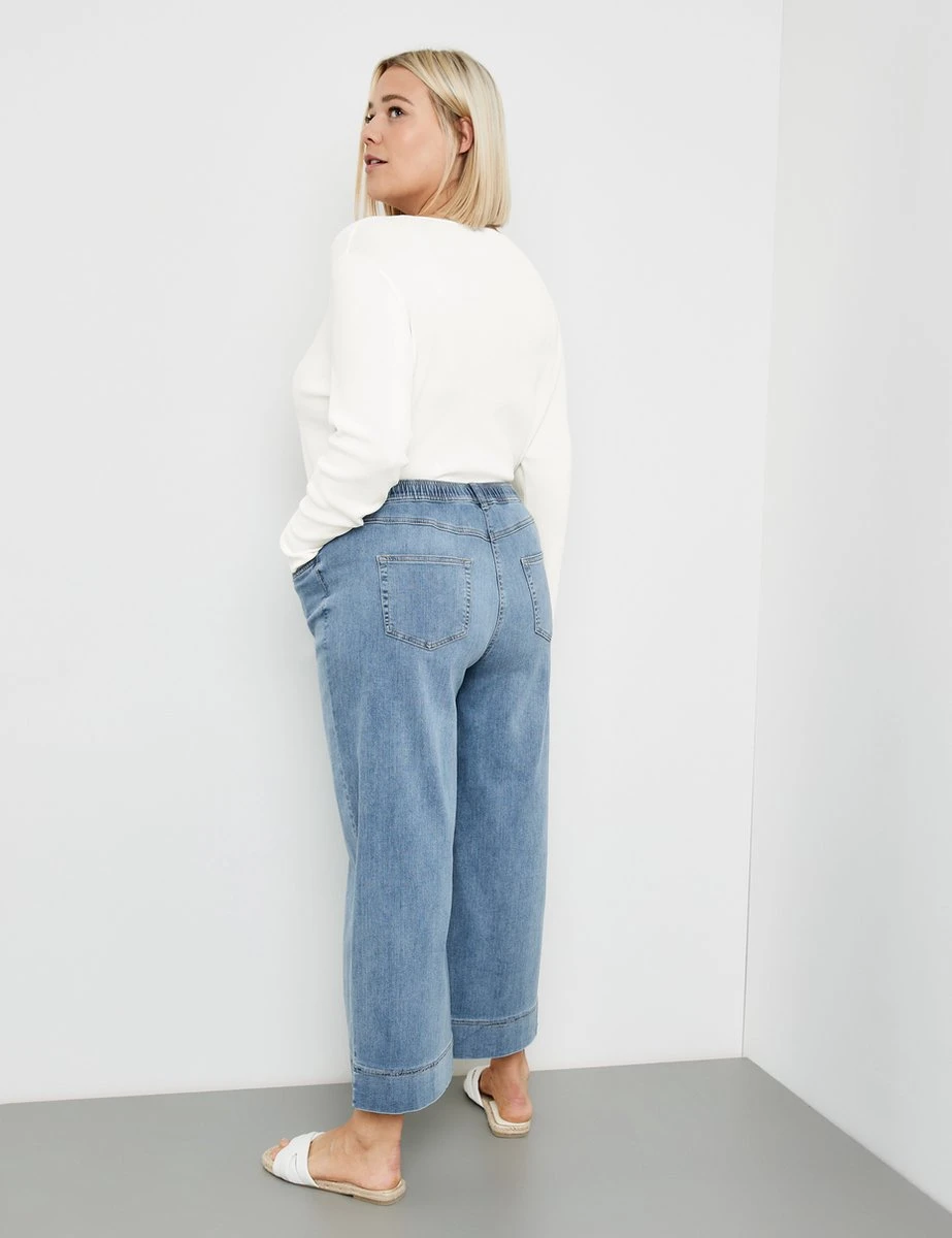 SAMOON Dames Jeans Lotta Blue Denim-50 4 SAMOON Dames Jeans Lotta Blue Denim-50 - Afbeelding 2