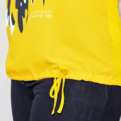 SAMOON Dames Shirt Met Halflange Mouwen Light Sun Gemustert-48 -Pantalonix Verkoopwinkel 923x1200 81