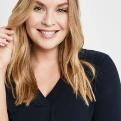 SAMOON Dames Shirt Met 3/4-mouwen Navy-44 13 SAMOON Dames Shirt Met 3/4-mouwen Navy-44 -Pantalonix Verkoopwinkel 923x1200 87