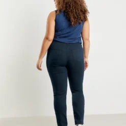 SAMOON Dames Stretchbroek Betty Navy-40 -Pantalonix Verkoopwinkel 933x1200 4