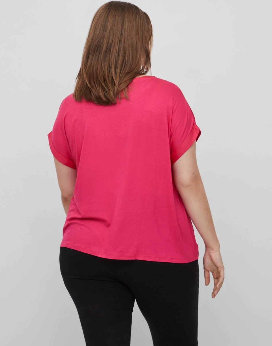 EVOKED VILA VIELLETTE S/S SATIN TOP/SU/CUR - NOOS Dames - Maat 48 6 EVOKED VILA VIELLETTE S/S SATIN TOP/SU/CUR - NOOS Dames - Maat 48 - Afbeelding 4