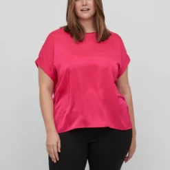 EVOKED VILA VIELLETTE S/S SATIN TOP/SU/CUR - NOOS Dames - Maat 44 -Pantalonix Verkoopwinkel 945x1200 6