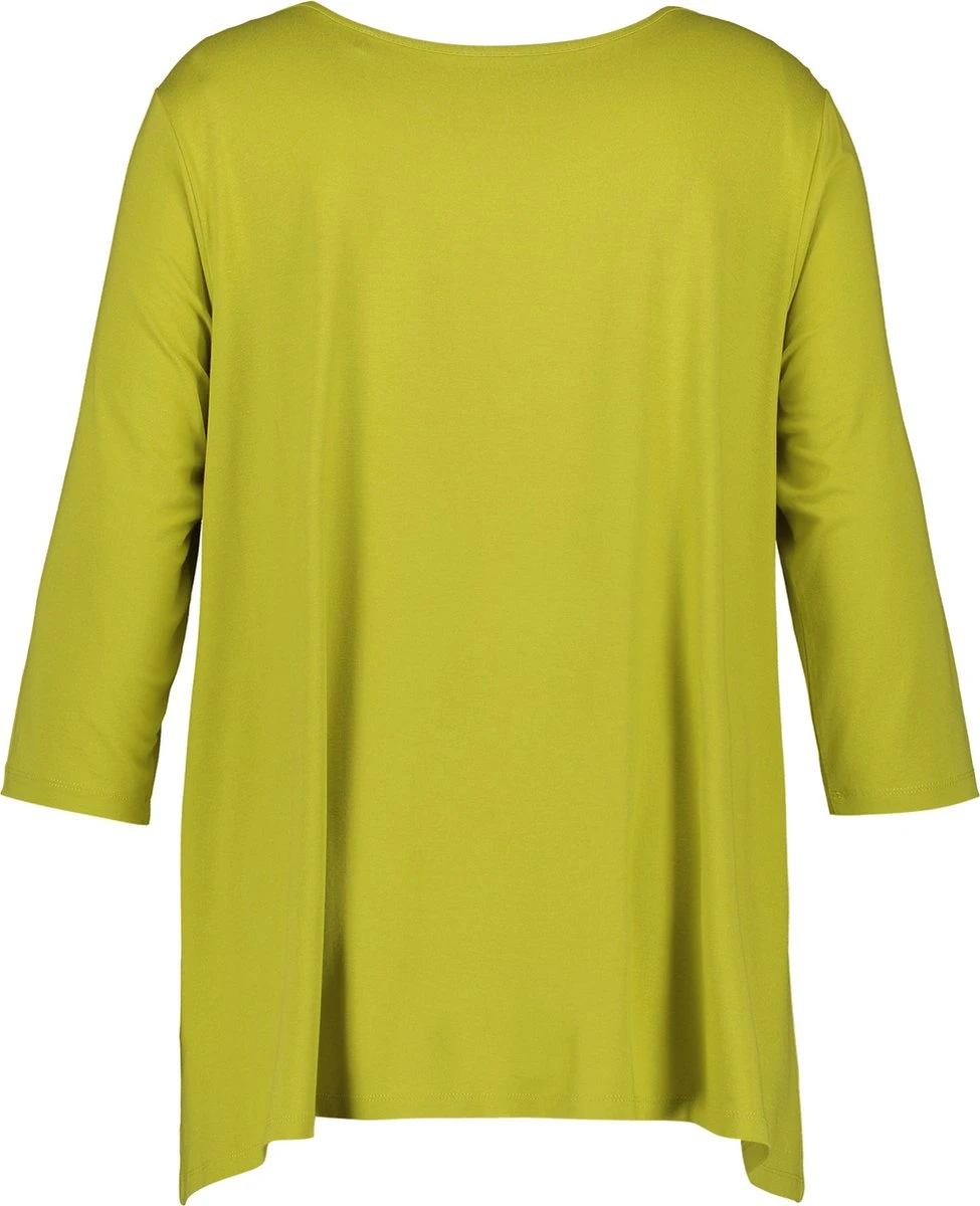 SAMOON Dames Shirt Met 3/4-mouwen Citronella Gemustert-42 8 SAMOON Dames Shirt Met 3/4-mouwen Citronella Gemustert-42 - Afbeelding 6