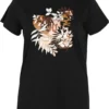 Paprika T-shirt Met Jungle Print En Strass