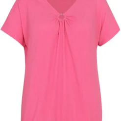 Paprika Effen, Gekreukt T-shirt Met Ring -Pantalonix Verkoopwinkel 978x1200