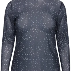 Fransa Plus Size Selection FPMESH TEE 1 Dames T-shirt - Maat 54/56