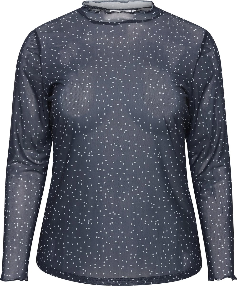 Fransa Plus Size Selection FPMESH TEE 1 Dames T-shirt - Maat 54/56 3 Fransa Plus Size Selection FPMESH TEE 1 Dames T-shirt - Maat 54/56